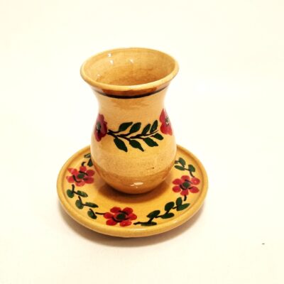 فنجان و نعلبکی 12 پارچه آرانیک طرح گل - Image 5