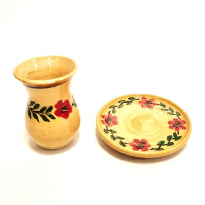 فنجان و نعلبکی 12 پارچه آرانیک طرح گل - Image 6