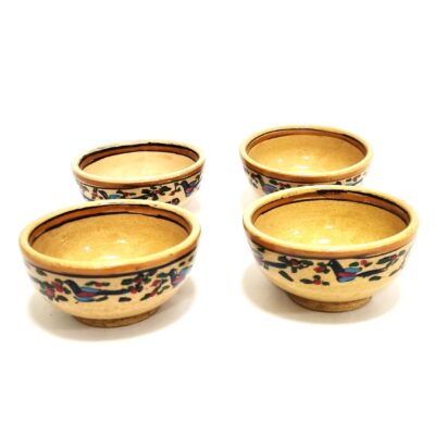 کاسه سفالی آرانیک بسته 4 عددی مدل گناباد - Image 2