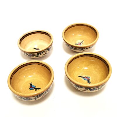کاسه سفالی آرانیک بسته 4 عددی مدل گناباد - Image 3