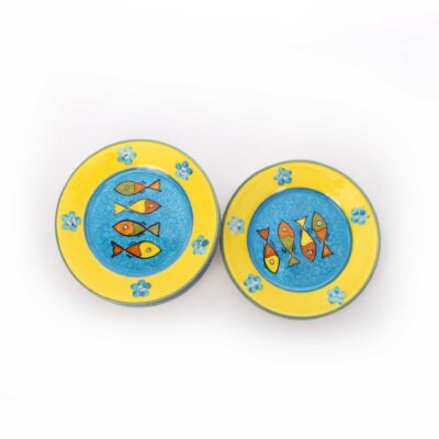 بشقاب میوه خوری آرانیک مدل ماهی - بسته 6 عددی - Image 3