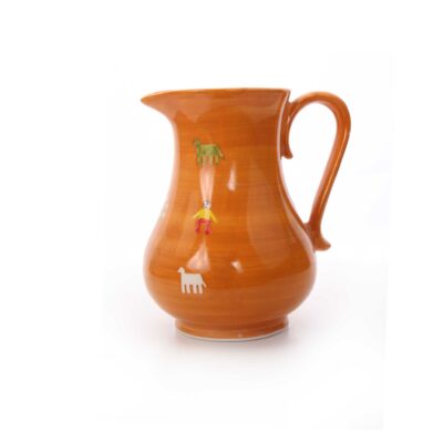 پارچ سرامیکی آرانیک مدل گبه - نارنجی - Image 2